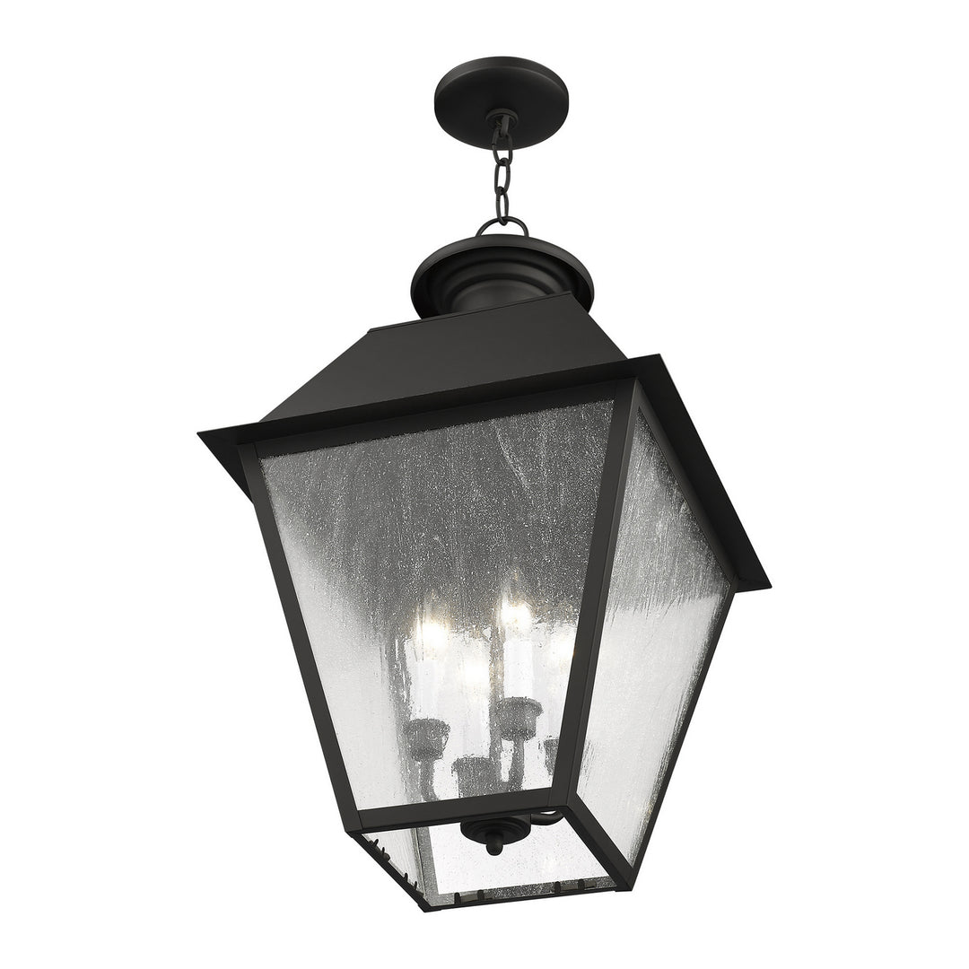 Livex Lighting 2174-04  Mansfield Outdoor Black