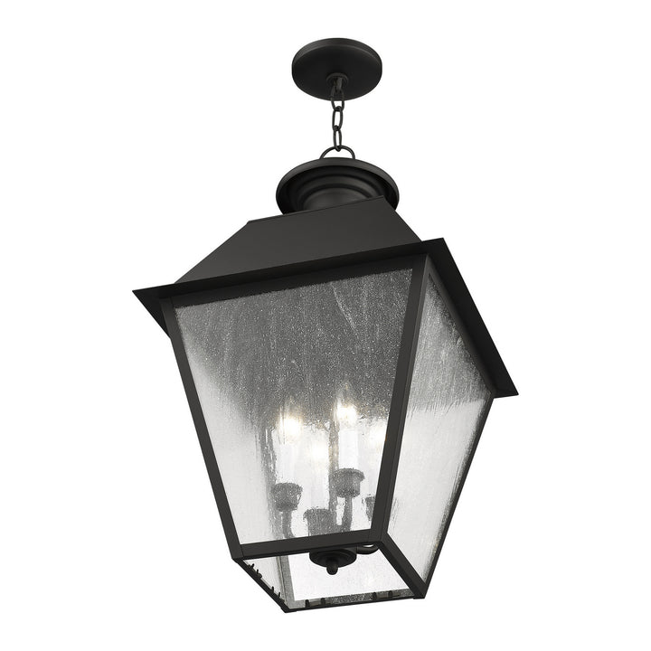 Livex Lighting 2174-04  Mansfield Outdoor Black