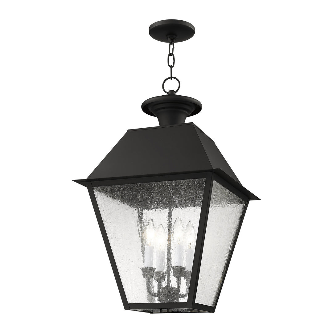 Livex Lighting 2174-04  Mansfield Outdoor Black