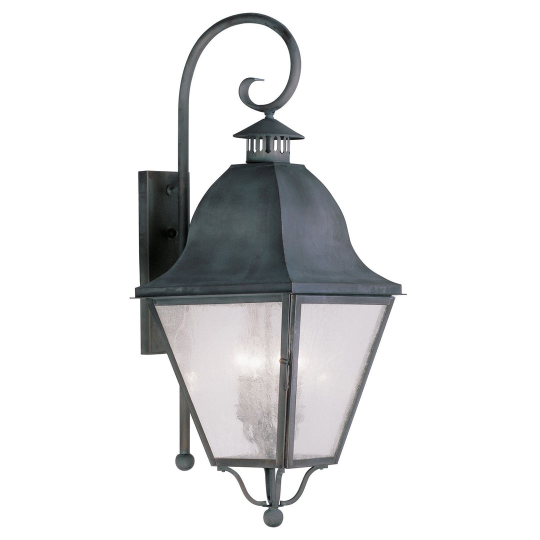 Livex Lighting 2558-61  Amwell Outdoor Charcoal