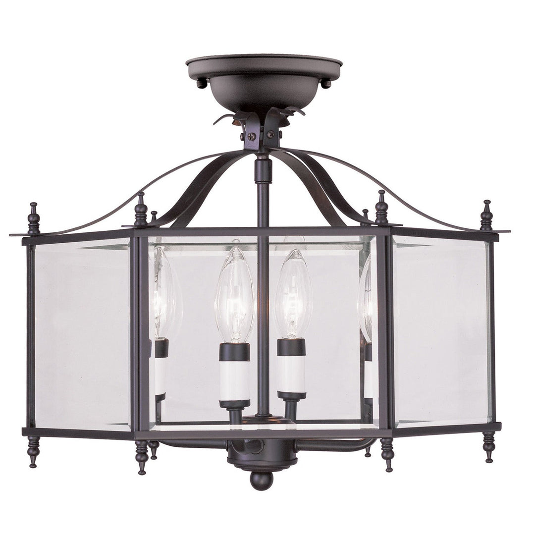 Livex Livingston 4398-07 Ceiling Light - Bronze