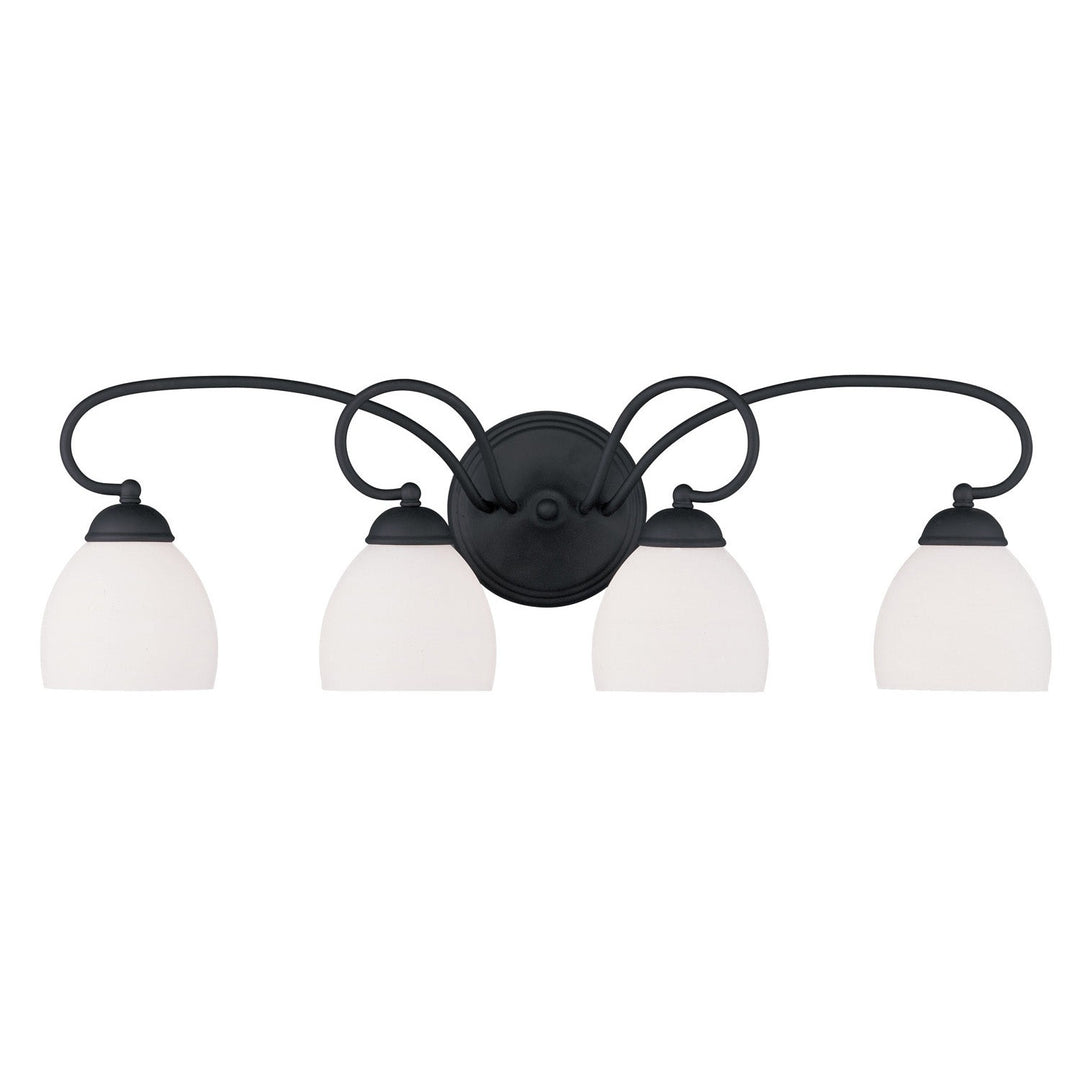 Livex Brookside 4754-04 Bath Vanity Light 32 in. wide - Black