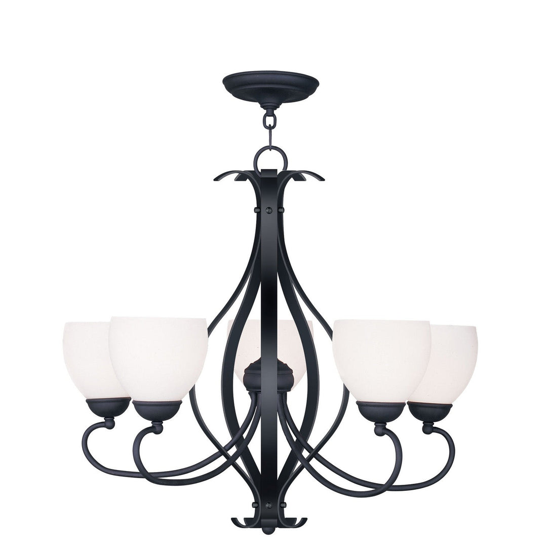 Livex Brookside 4765-04 Chandelier Light - Black