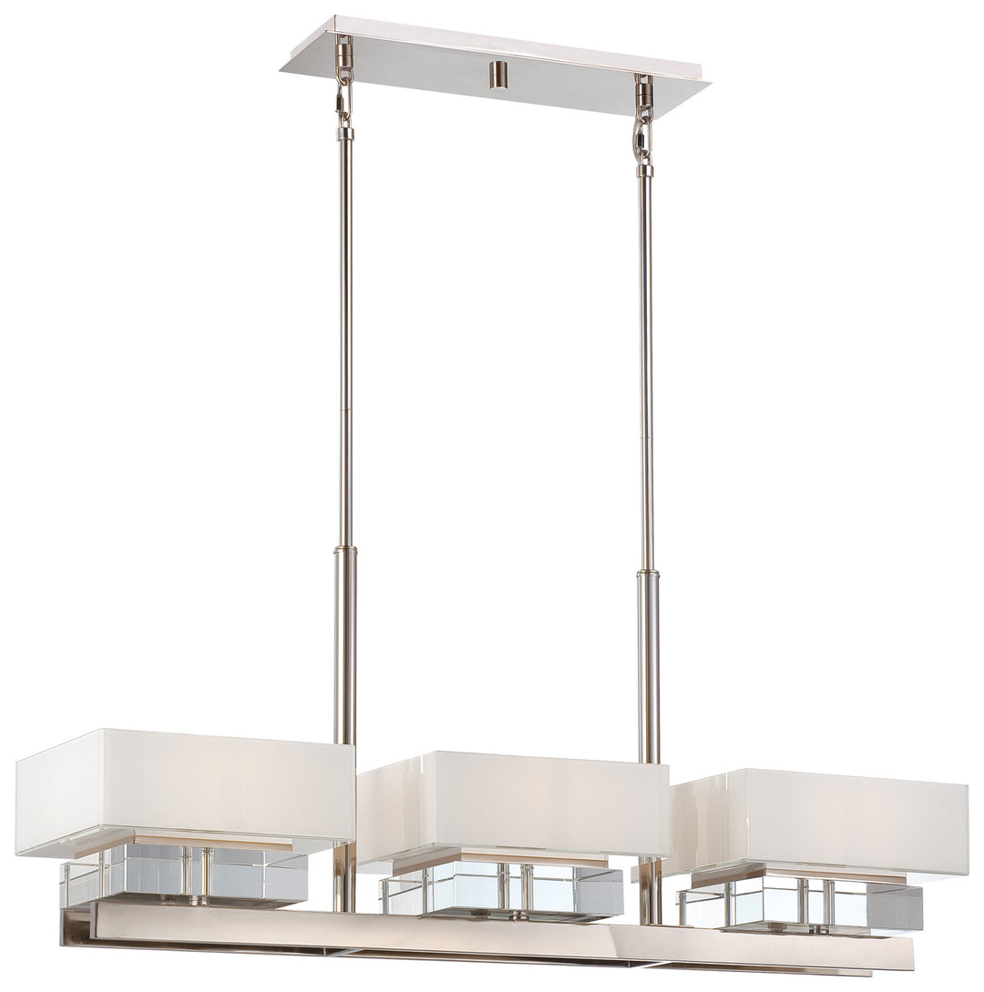 Metropolitan Eden Roe N6266-613 Pendant Light - Polished Nickel