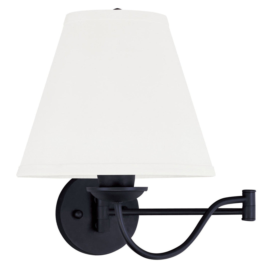 Livex Lighting 6471-04  Swing Arm Wall Lamps Lamp Black