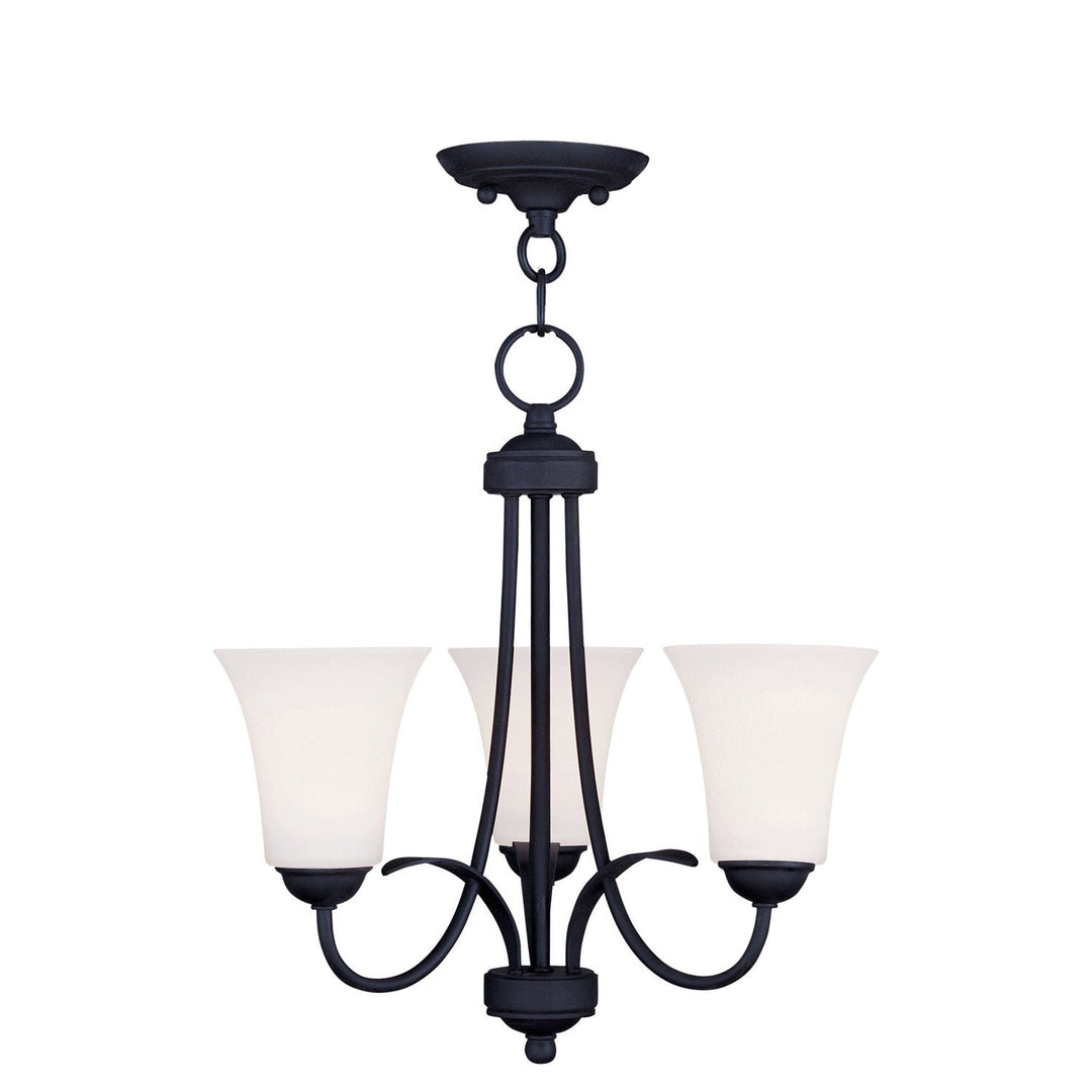 Livex Ridgedale 6473-04 Chandelier Light - Black