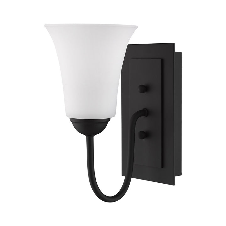 Livex Ridgedale 6481-04 Wall Sconce Light - Black