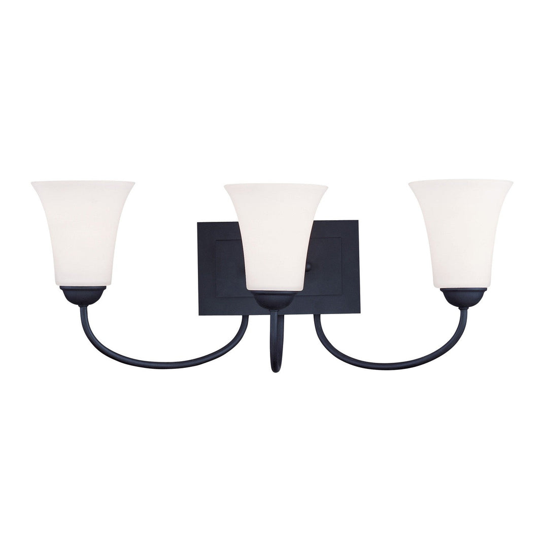 Livex Ridgedale 6483-04 Bath Vanity Light 24 in. wide - Black