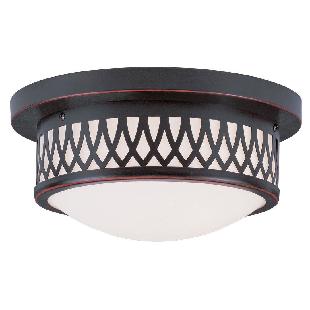 Livex Westfield 7351-67 Ceiling Light - Hand Applied Olde Bronze