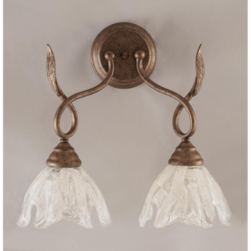Toltec Leaf 110-brz-759 Wall Sconce Light - Bronze