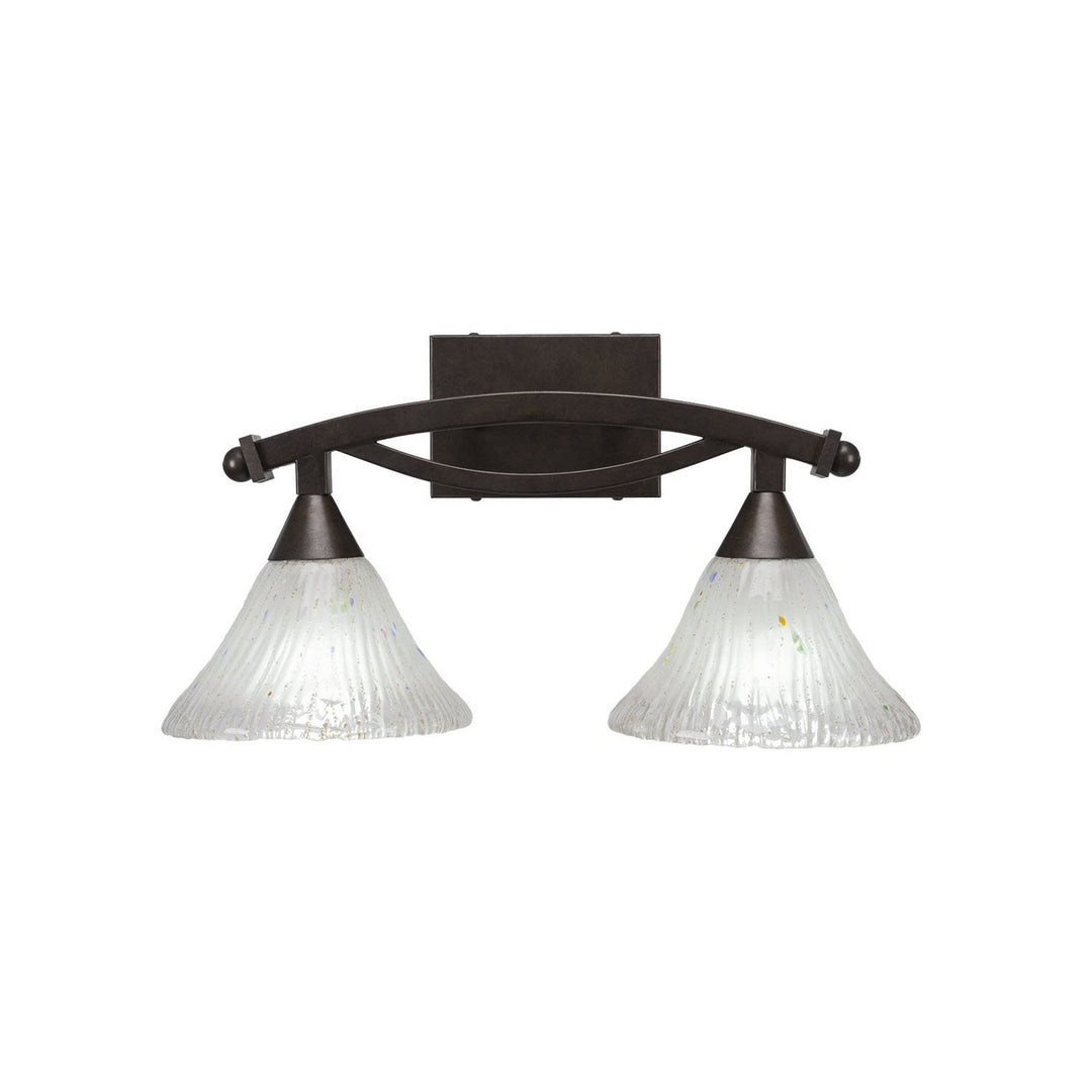 Toltec Bow 172-brz-751 Bath Vanity Light 18 in. wide - Bronze