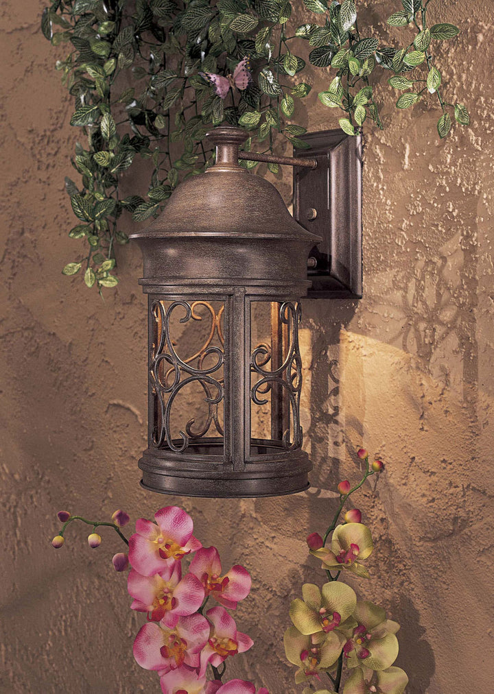 Minka-Lavery Lighting 8282-A61 Sage Ridge One Light Wall Mount Outdoor Bronze / Dark