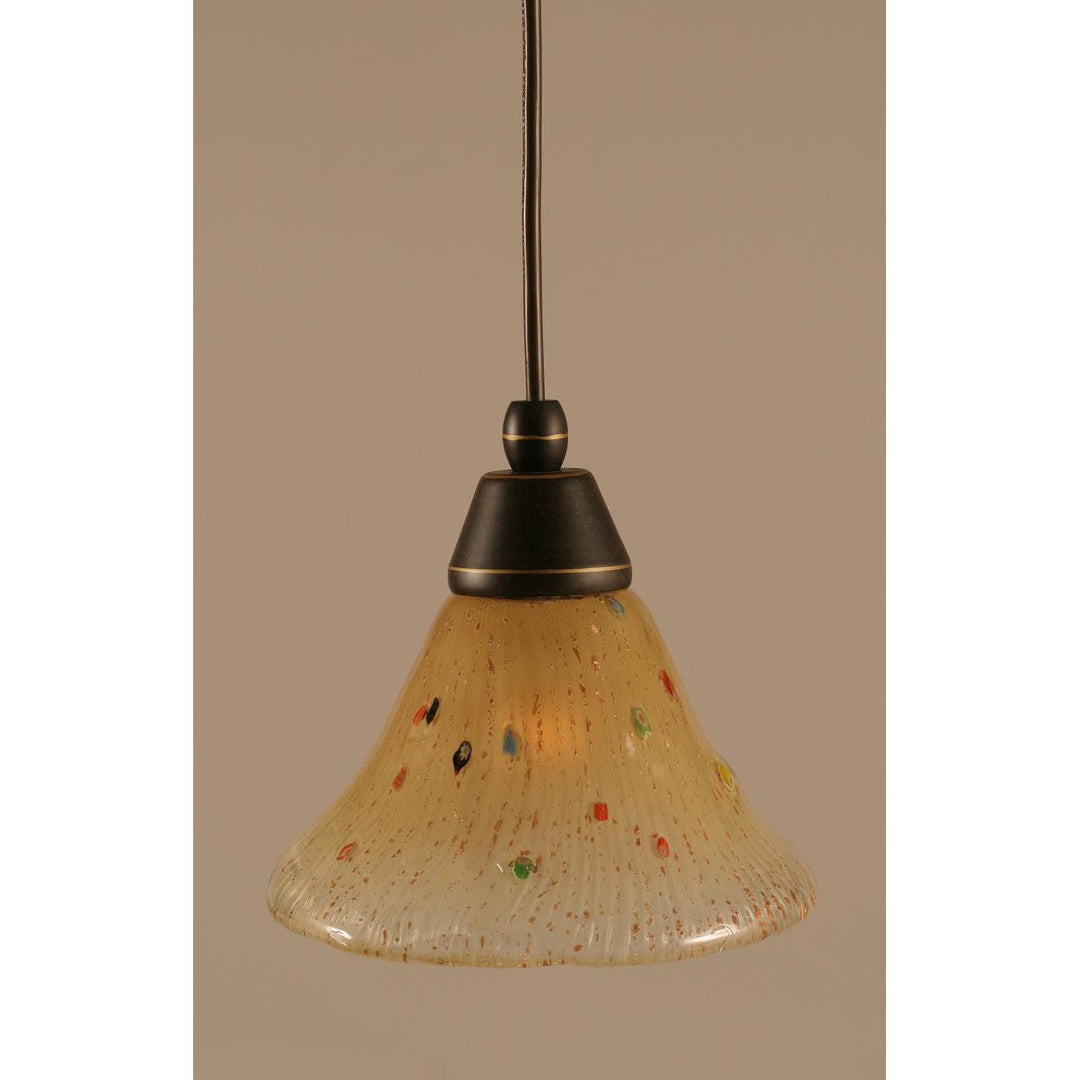 Toltec Cord Mini Pendant 22-dg-750 Pendant Light - Dark Granite
