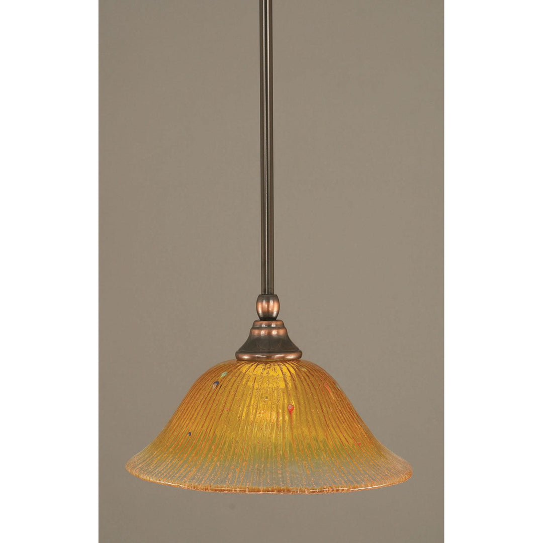 Toltec Any 23-bc-773 Pendant Light - Black Copper