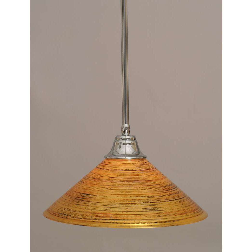 Toltec Stem 26-ch-414 Pendant Light - Chrome