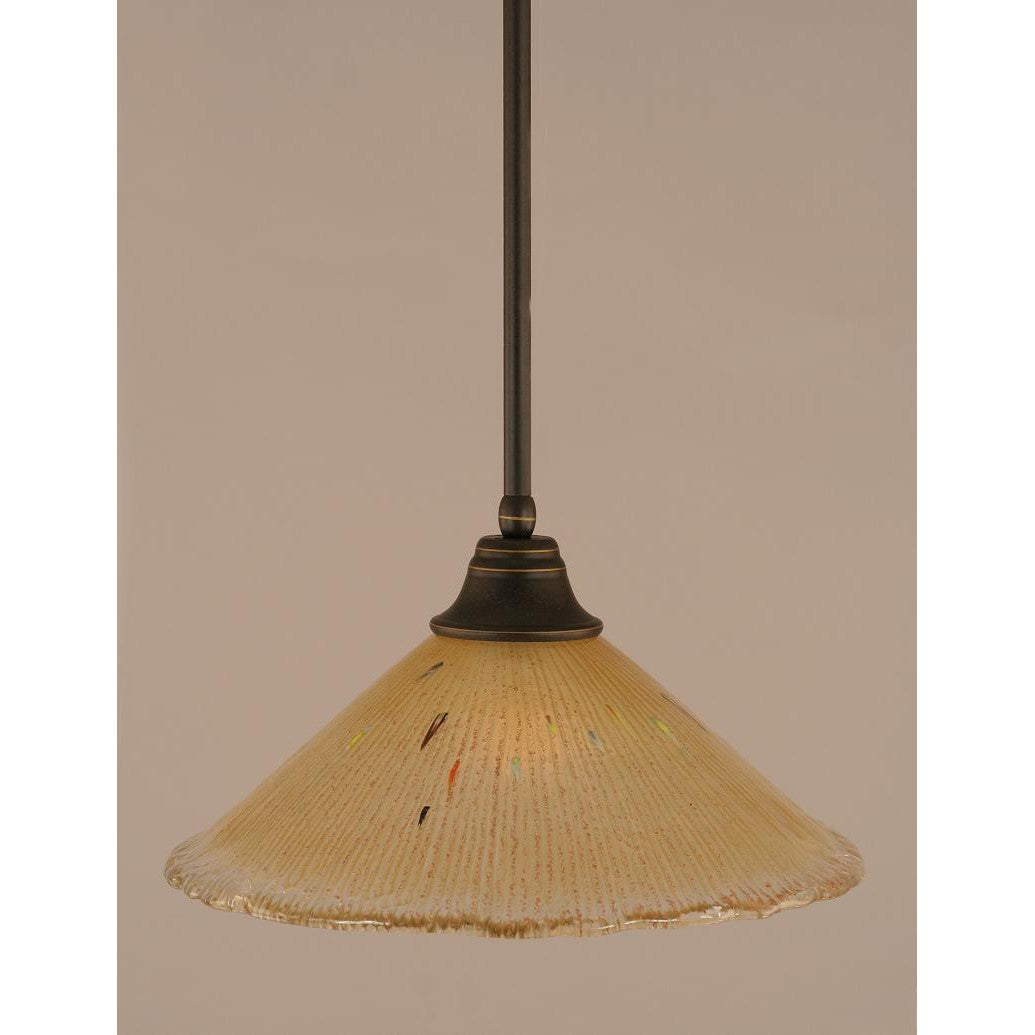 Toltec Stem 26-dg-710 Pendant Light - Dark Granite