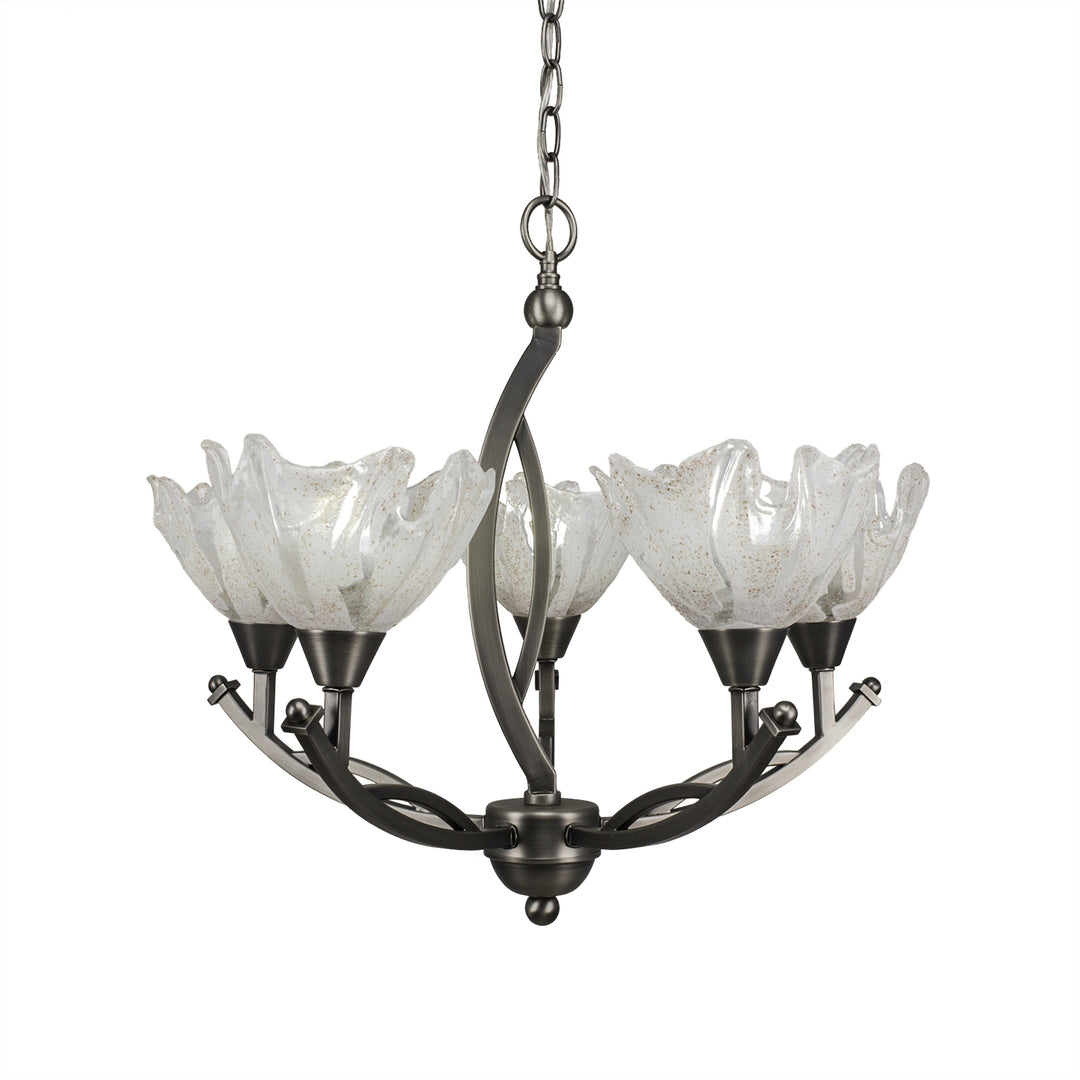 Toltec Bow 275-bn-759 Chandelier Light - Brushed Nickel