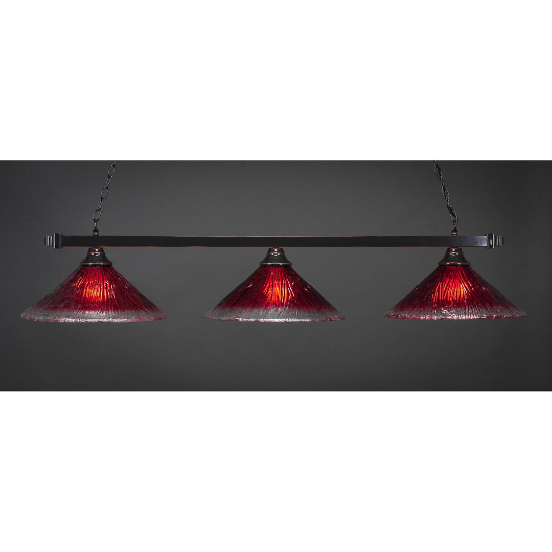 Toltec Square 803-bc-716 Pendant Light - Black Copper