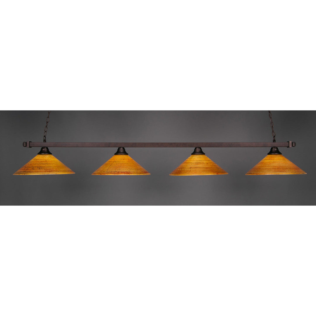 Toltec Square 804-brz-414 Pendant Light - Bronze