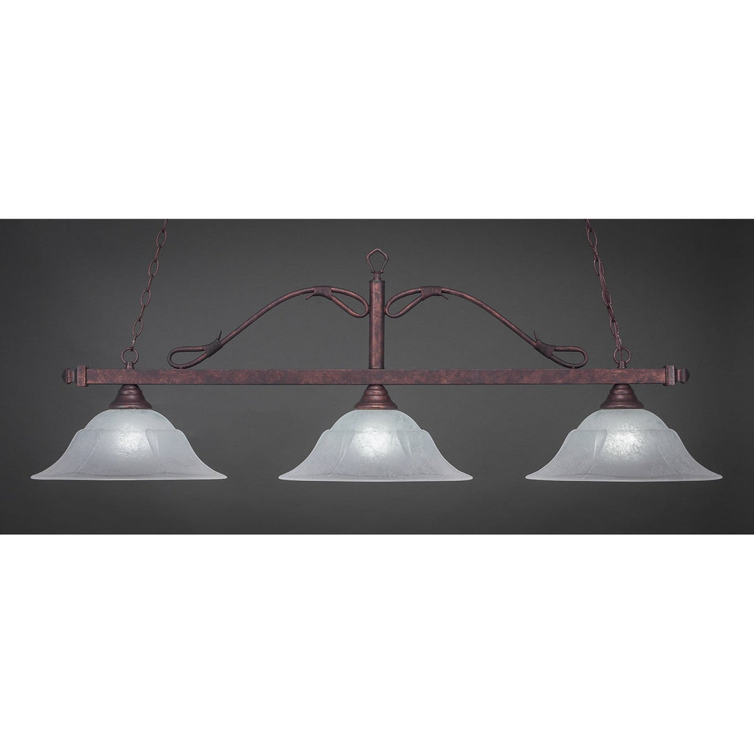 Toltec Scroll 823-brz-53615 Pendant Light - Bronze