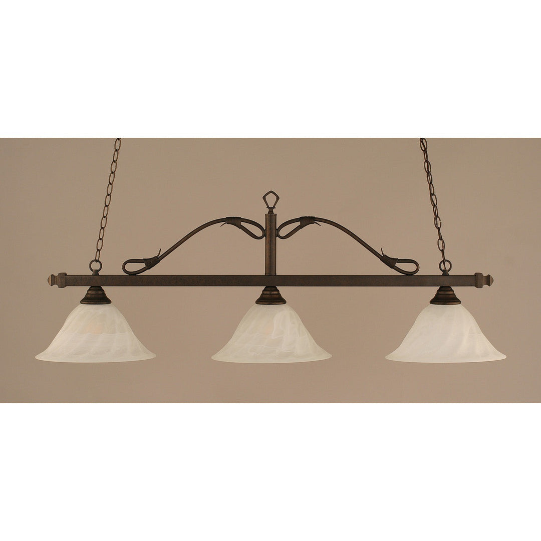 Toltec Scroll 823-brz-5731 Pendant Light - Bronze