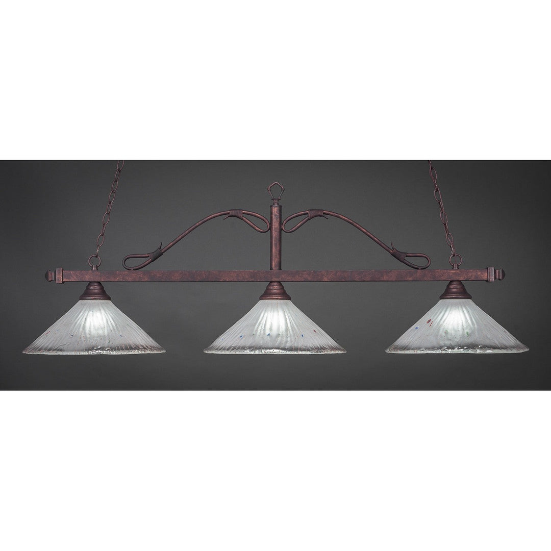 Toltec Scroll 823-brz-711 Pendant Light - Bronze