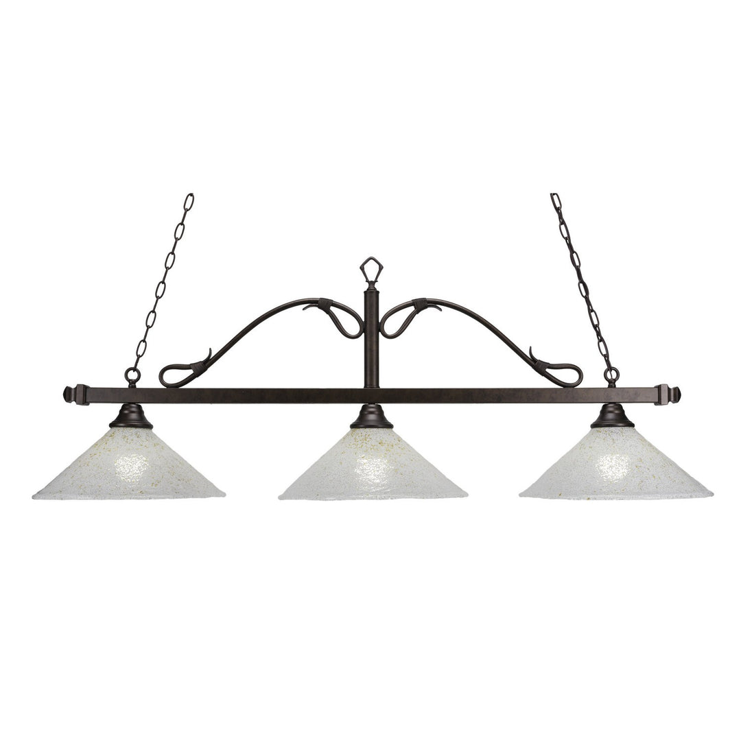 Toltec Scroll 823-brz-714 Pendant Light - Bronze