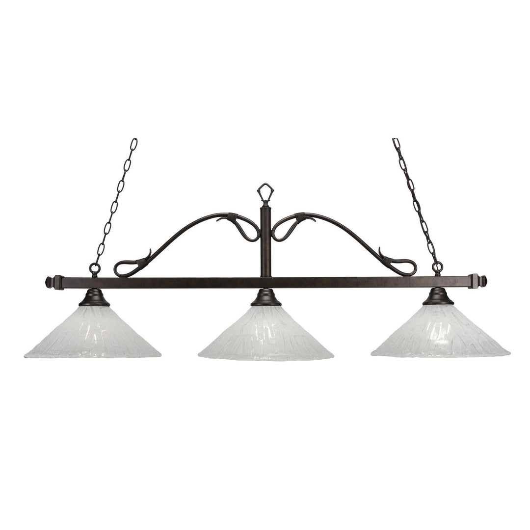 Toltec Scroll 823-brz-719 Pendant Light - Bronze