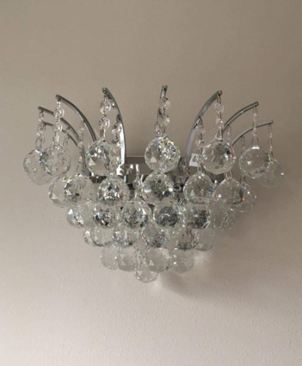 Worldwide Empire W23014C16 Wall Light - Polished Chrome