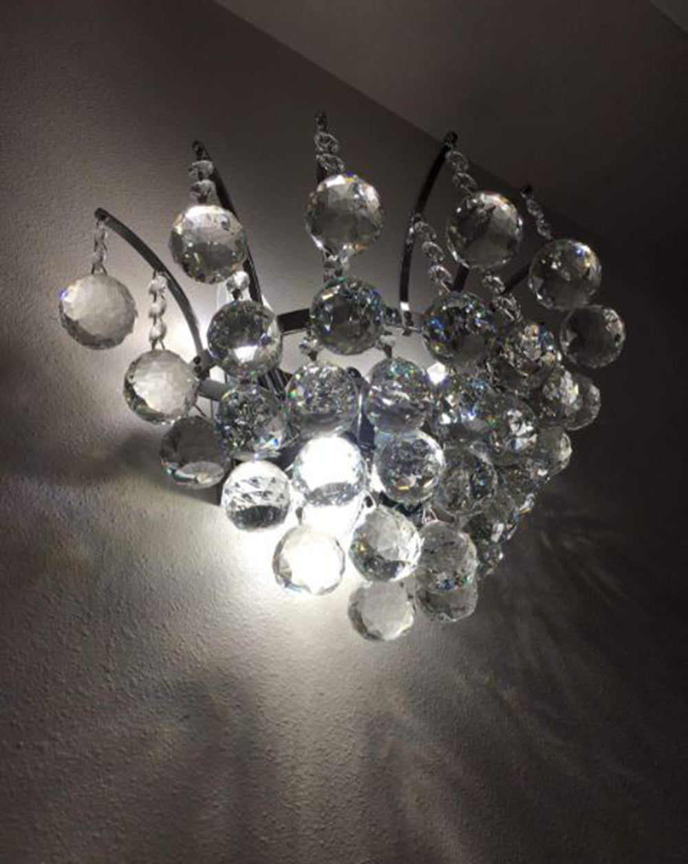 Worldwide Empire W23014C16 Wall Light - Polished Chrome