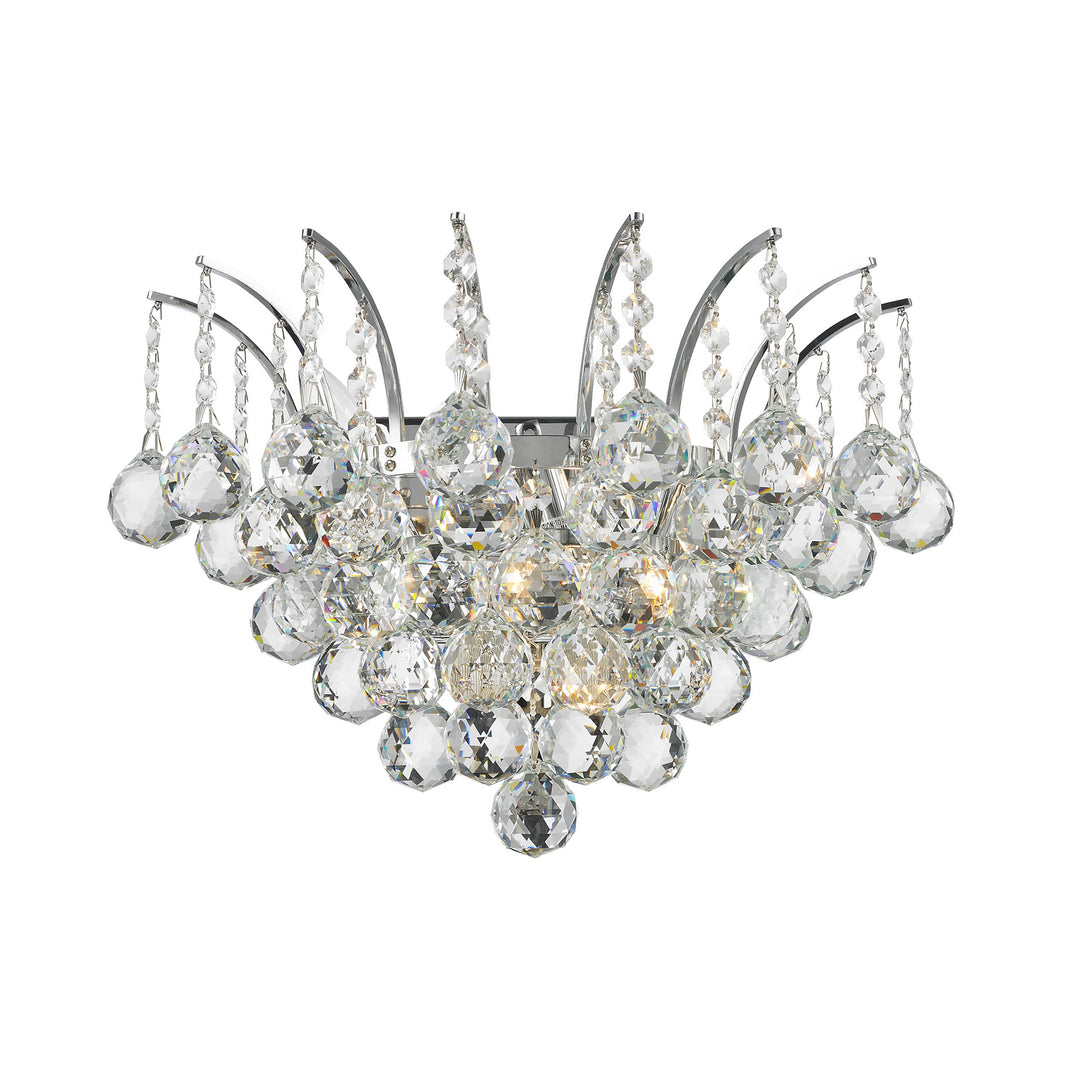Worldwide Empire W23014C16 Wall Light - Polished Chrome