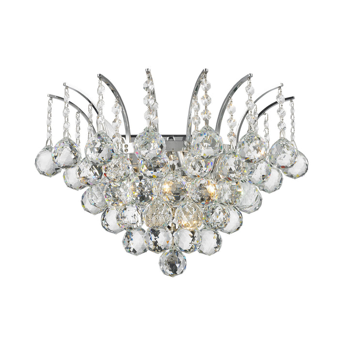 Worldwide Empire W23014C16 Wall Light - Polished Chrome