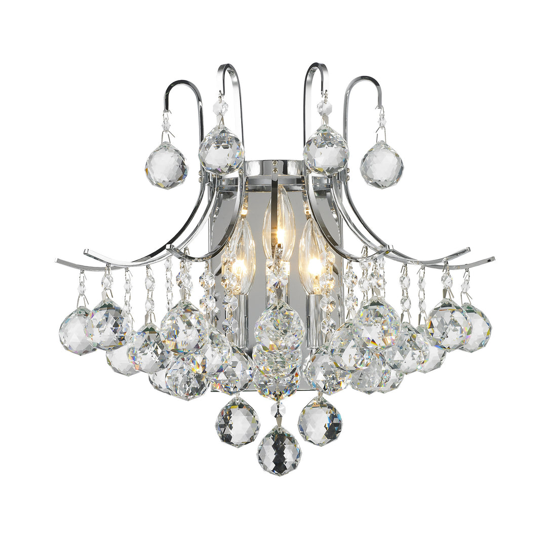 Worldwide Empire W23016C16 Wall Light - Polished Chrome