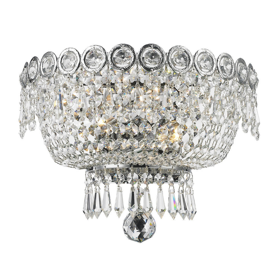 Worldwide Empire W23020C12 Wall Light - Polished Chrome