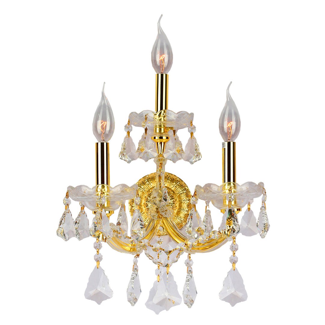 Worldwide Maria Theresa W23071G12 Wall Light - Polished Gold