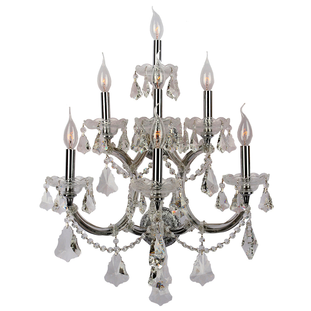 Worldwide Maria Theresa W23073C22 Wall Light - Polished Chrome