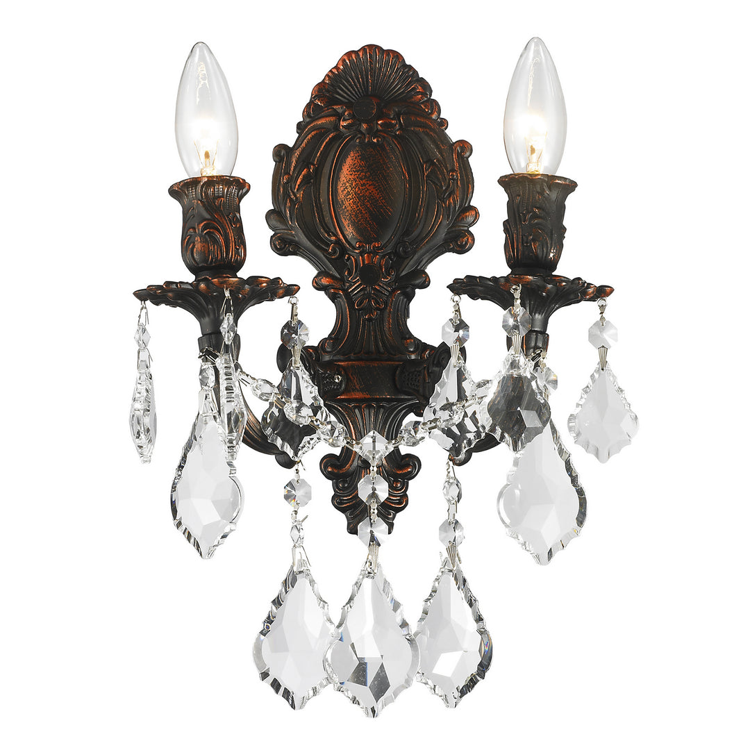Worldwide Versailles W23313F12 Wall Light - Dark Bronze