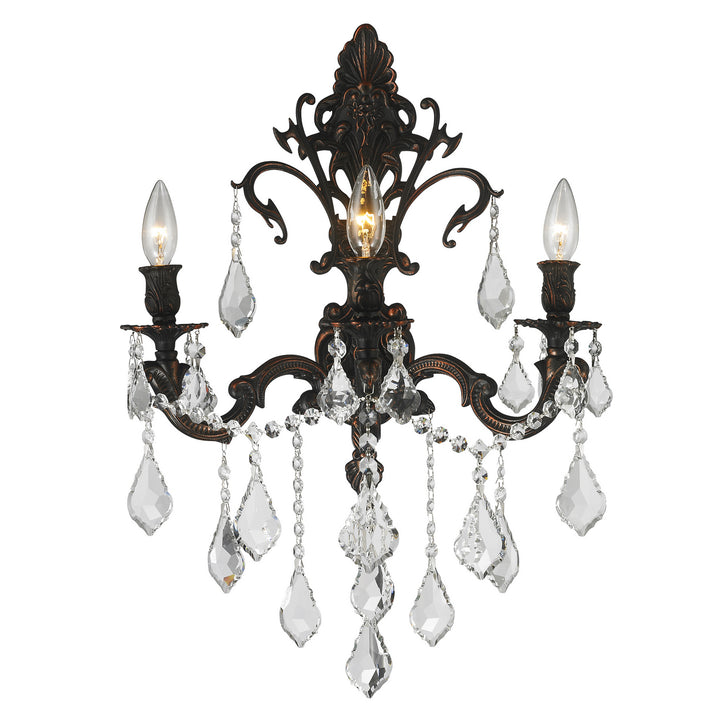 Worldwide Versailles W23316F17 Wall Light - Dark Bronze