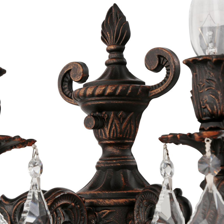 Worldwide Versailles W23317F15 Wall Light - Dark Bronze