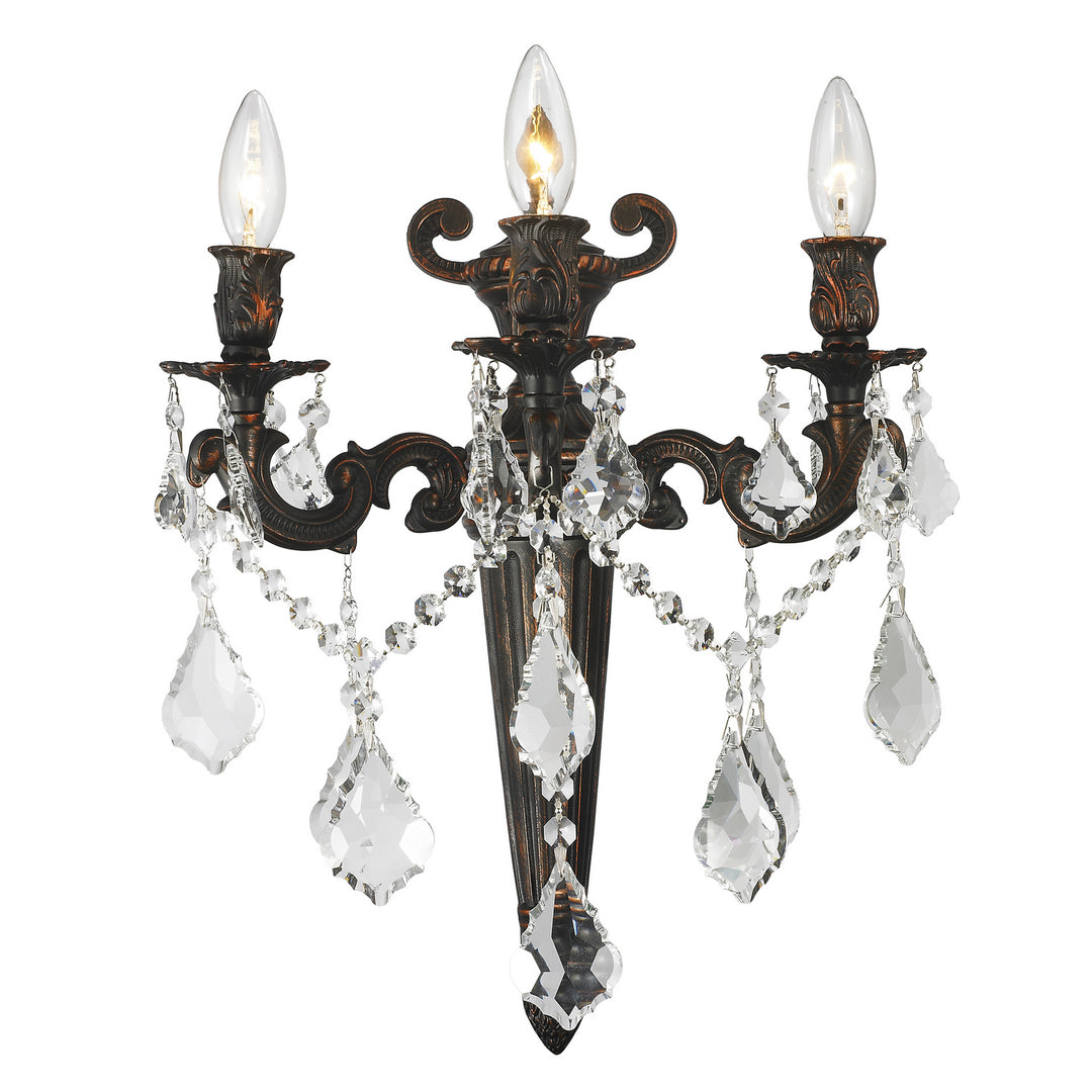 Worldwide Versailles W23317F15 Wall Light - Dark Bronze