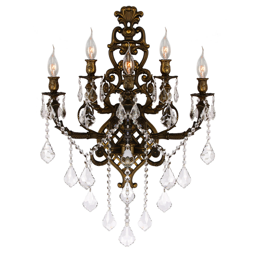 Worldwide Versailles W23318B19 Wall Light - Antique Bronze