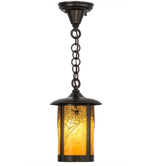 Meyda Tiffany Lighting 44116 Fulton One Light Pendant Outdoor Bronze / Dark