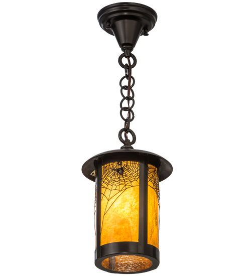 Meyda Tiffany Lighting 44116 Fulton One Light Pendant Outdoor Bronze / Dark