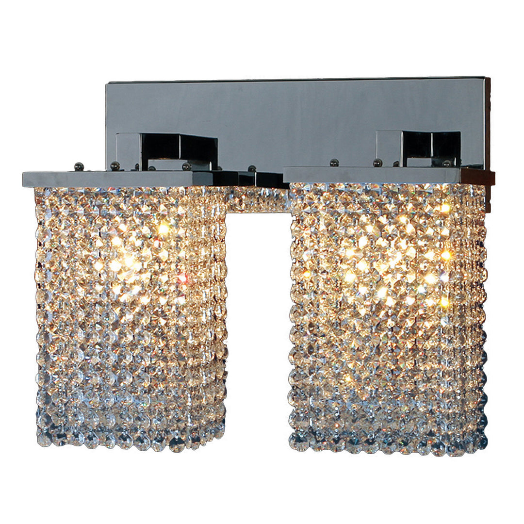 Worldwide Prism W23766C15 Bath Vanity Light 15 in. wide - Polished Chrome