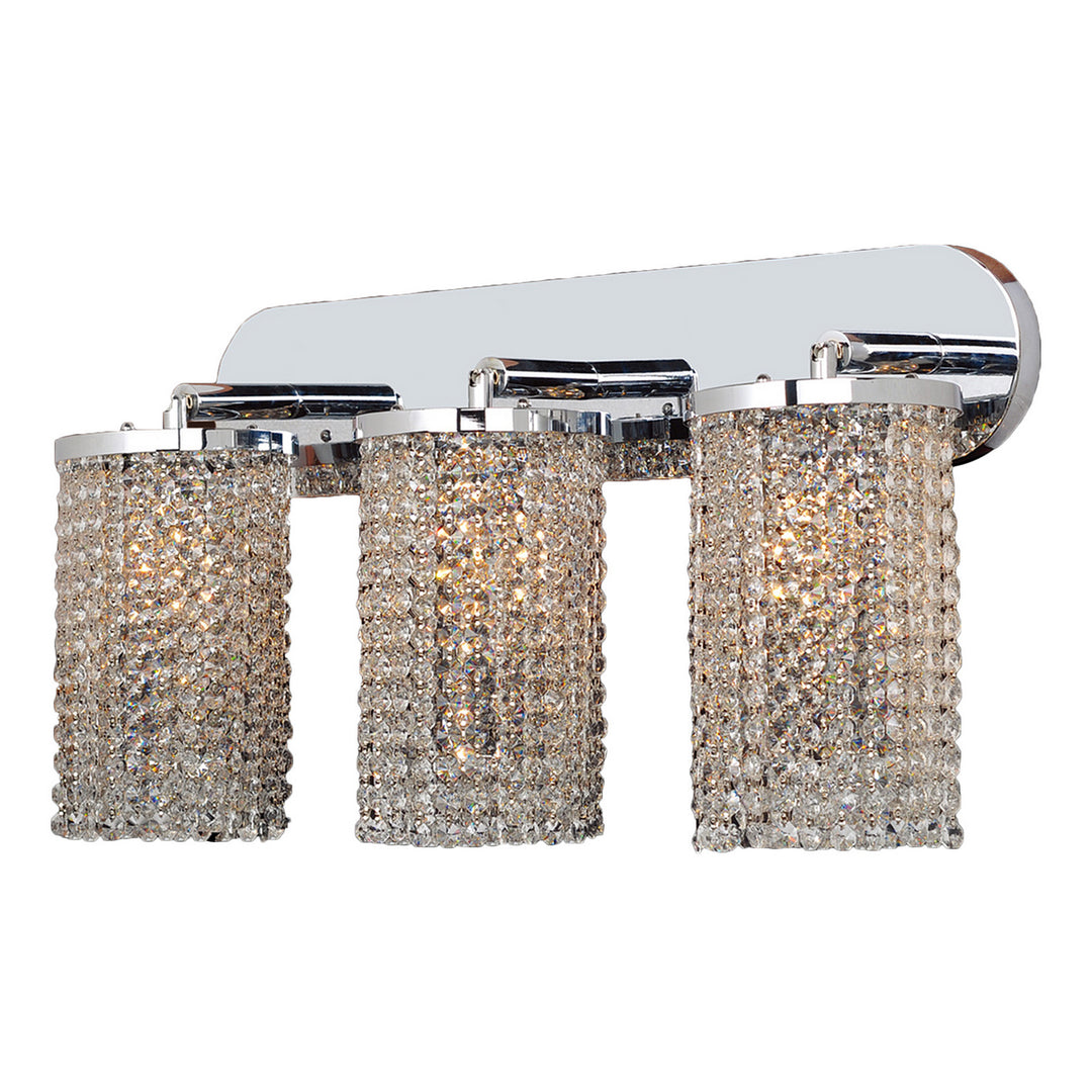 Worldwide Prism W23770C25 Bath Vanity Light 25 in. wide - Polished Chrome