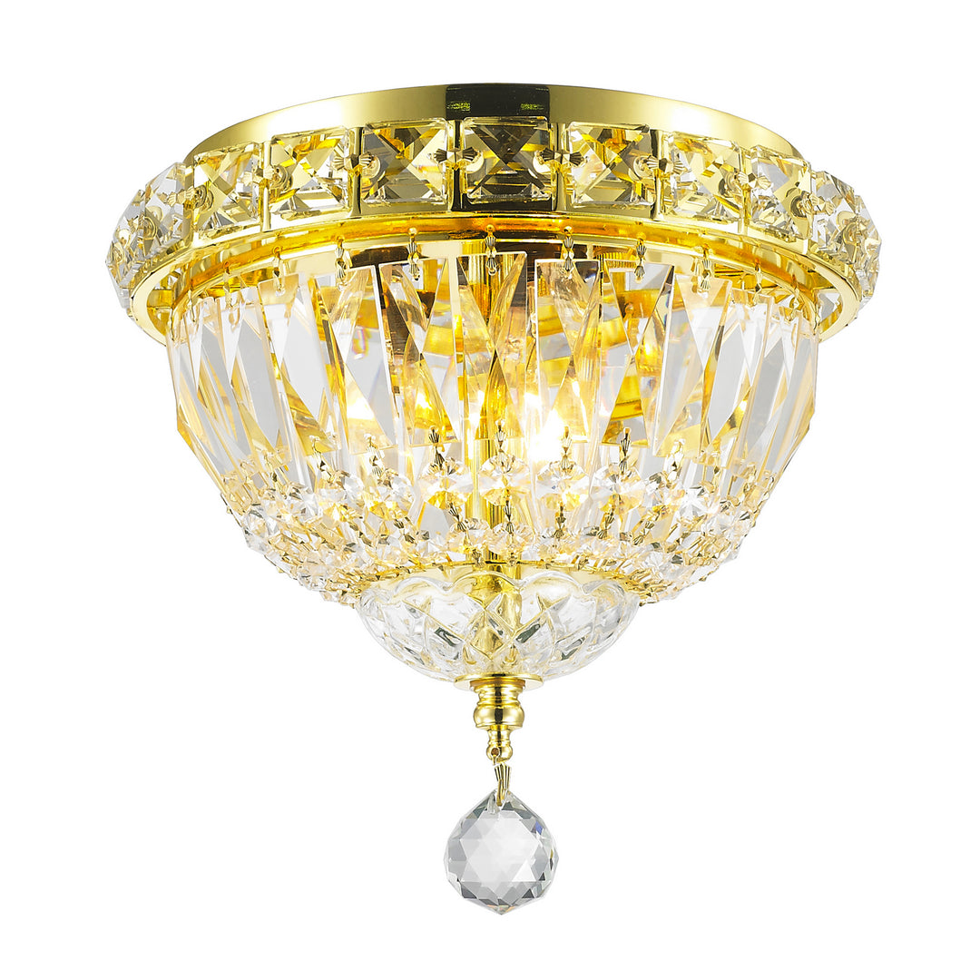 Worldwide Empire W33008G8 Ceiling Light - Polished Gold