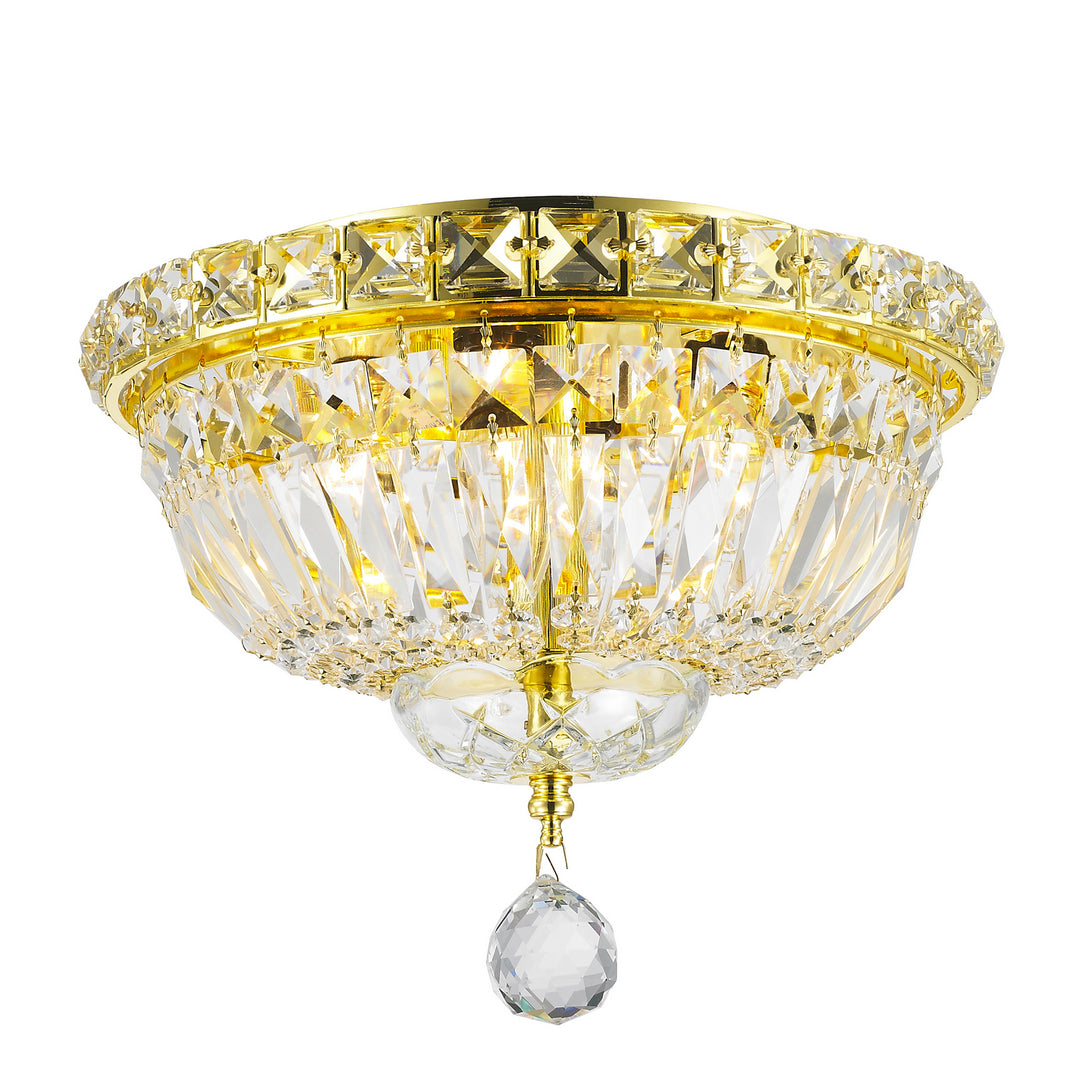 Worldwide Empire W33008G10 Ceiling Light - Polished Gold
