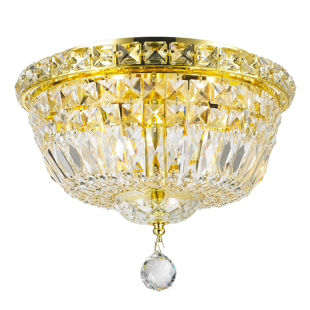 Worldwide Empire W33008G12 Ceiling Light - Polished Gold