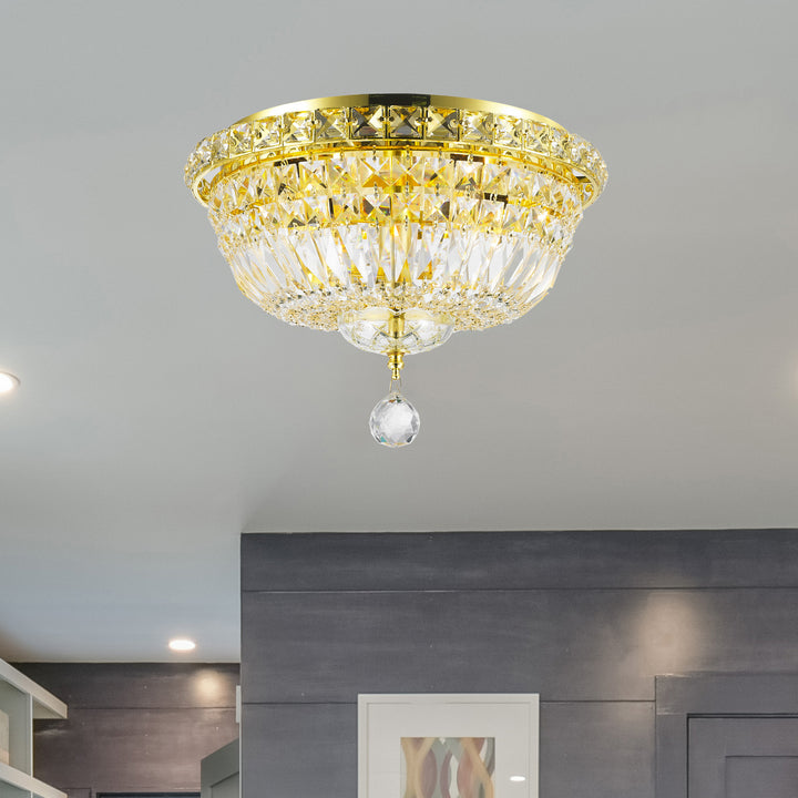 Worldwide Empire W33009G14 Ceiling Light - Polished Gold