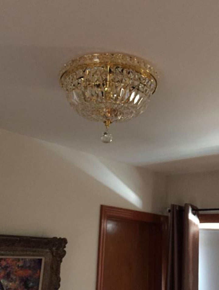 Worldwide Empire W33009G14 Ceiling Light - Polished Gold